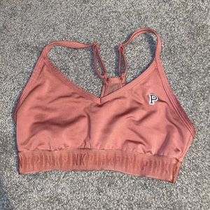 PINK ultimate lightly lined sports bra- size small